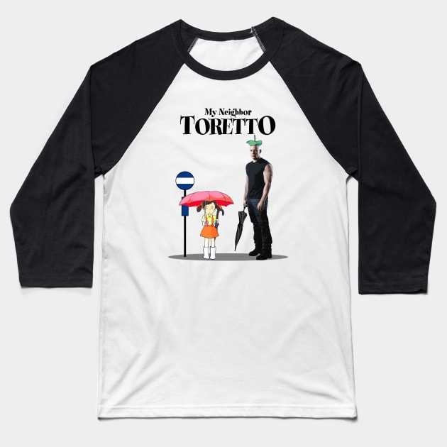 My Neighbor Toretto Dominic Funny Fast Furious Baseball T-Shirt by kaitokid